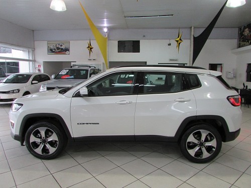 JEEP COMPASS LONGITUDE AUTOMATICO 2.0 FLEX - SKI GRAY 2018/2018