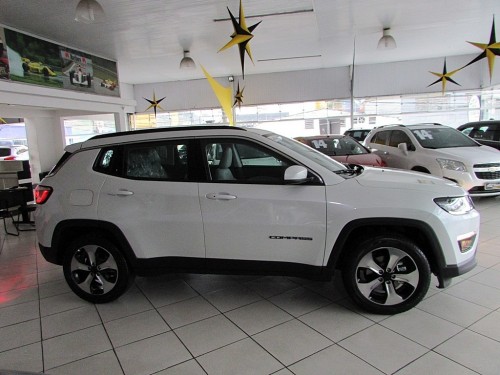 JEEP COMPASS LONGITUDE AUTOMATICO 2.0 FLEX - SKI GRAY 2018/2018